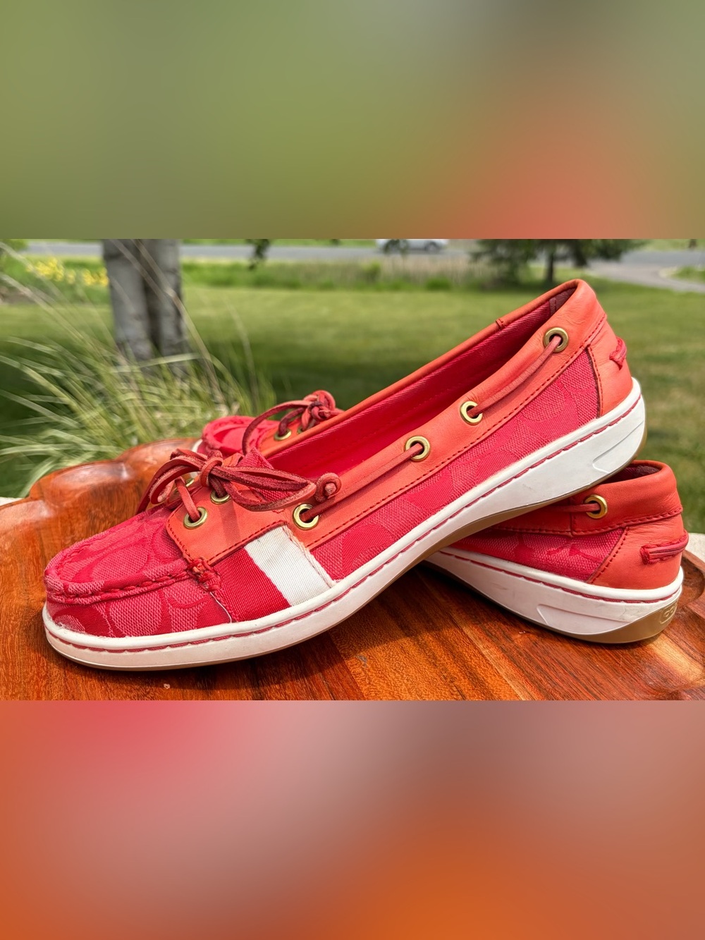 Coach Rainey Signature Loafers Q125 - Picture 4 of 12